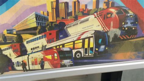 Utah Transit Authority 50th Anniversary Mural Youtube