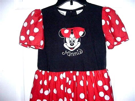 Minnie Mouse Dress Costume Girls Official Walt Disney Gem
