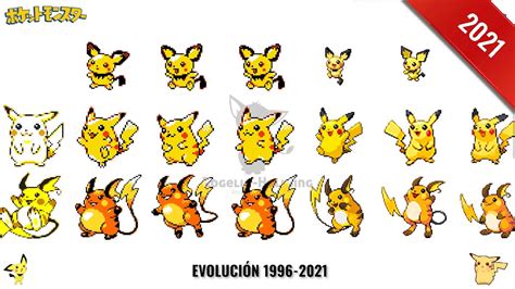 Evolución Gráfica De Pichu Pikachu Y Raichu Youtube