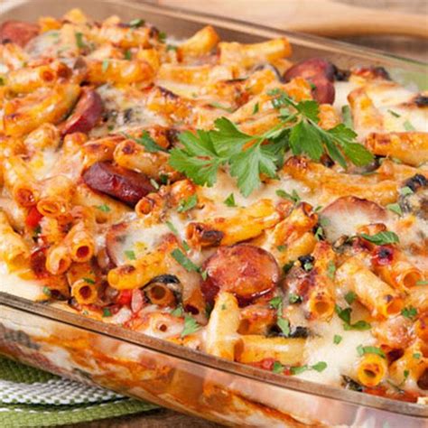 Baked Ziti With Chorizo And Spinach Recipe Recipe Chicken And