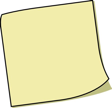 When designing a new logo you can be inspired by the visual logos found here. Download Transparent Cartoon Sticky Notes Png Clipart ...