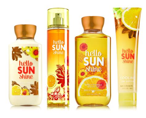 Find new and preloved bath & body works items at up to 70% off retail prices. Hello Sunshine Bath and Body Works perfume - a fragrance ...