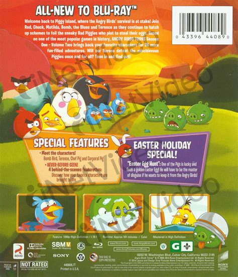 Angry Birds Toons Season 1 Volume 2 Blu Ray On Blu Ray Movie