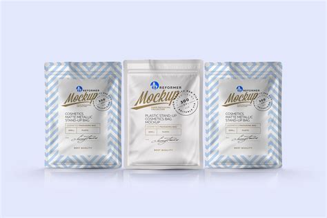 Download Pouch Packaging Mockup | Free Mockup