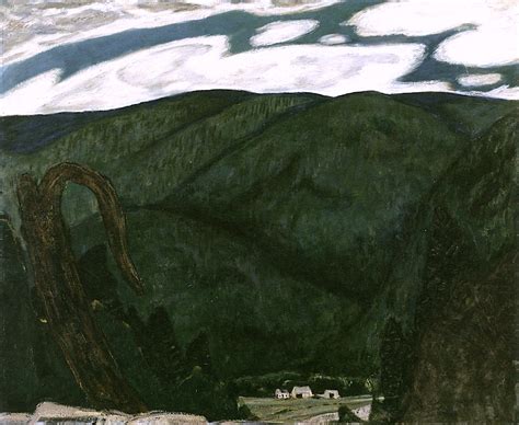 The Dark Mountain Painting Marsden Hartley Oil Paintings
