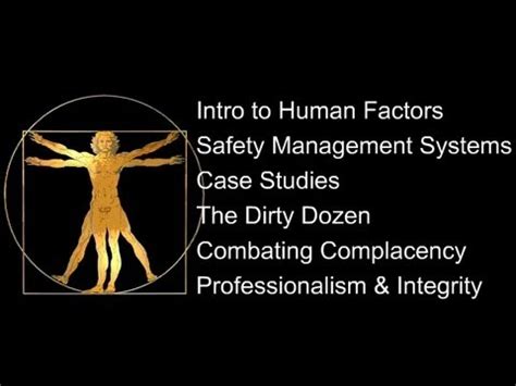 We provide the following services worldwide (commercial/airline, general and military aviation) Aviation Maintenance Human Factors - A Sampler - YouTube