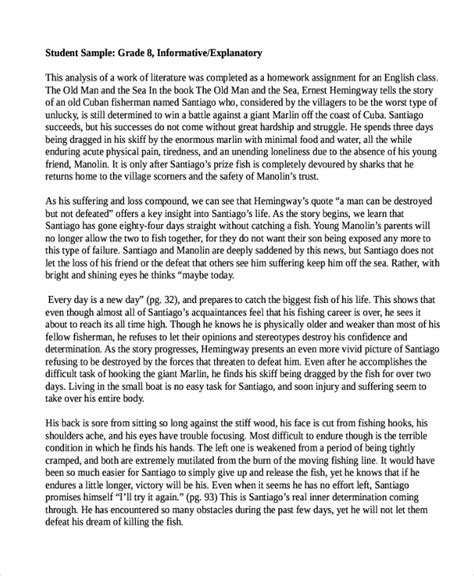 Formal letters may be written to an individual or to an organisation. Informative writing samples 5th grade. Expository For 4th Grade Worksheets. 2019-02-13