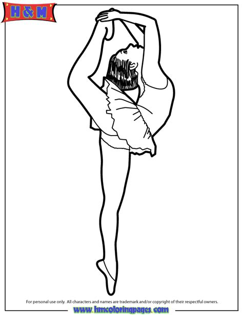 Ballet Pose Coloring Page Dance Coloring Pages Coloring Pages