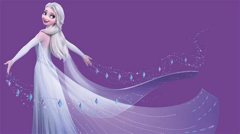 15 New Frozen 2 Hd Wallpapers With Elsa In White Dress And Her Hair
