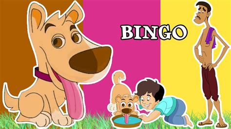 Bingo Dog Animated Nursery Rhyme For Children Wow Juniors Youtube