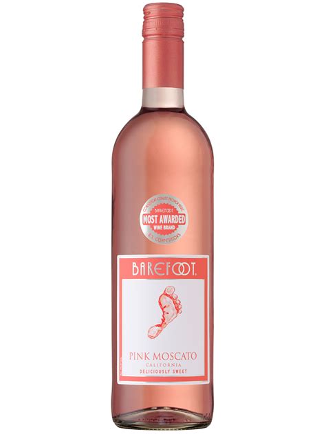 Barefoot Pink Moscato Newfoundland Labrador Liquor Corporation