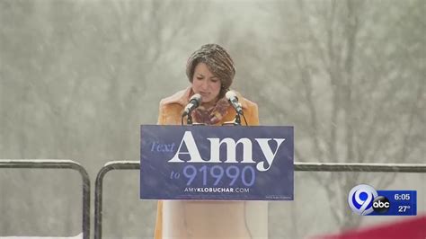 amy klobuchar joins 2020 presidential race youtube