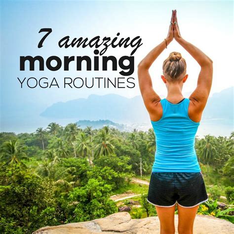10 Minute Morning Yoga Routines For Every Day Of The Week Beauty Bites