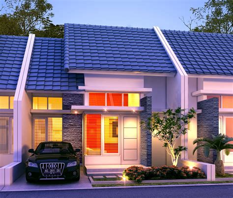 Desain minimalis dan sederhana bisa jadi pilihan tepat untuk model teras rumah masa kini. 88+ Model Rumah Minimalis Warna Biru Terunik | Generasi ...