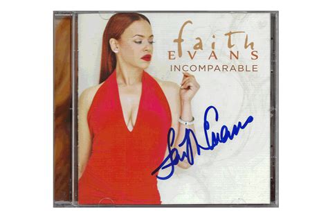 Faith Evans Official Store — Autographed Incomparable Album
