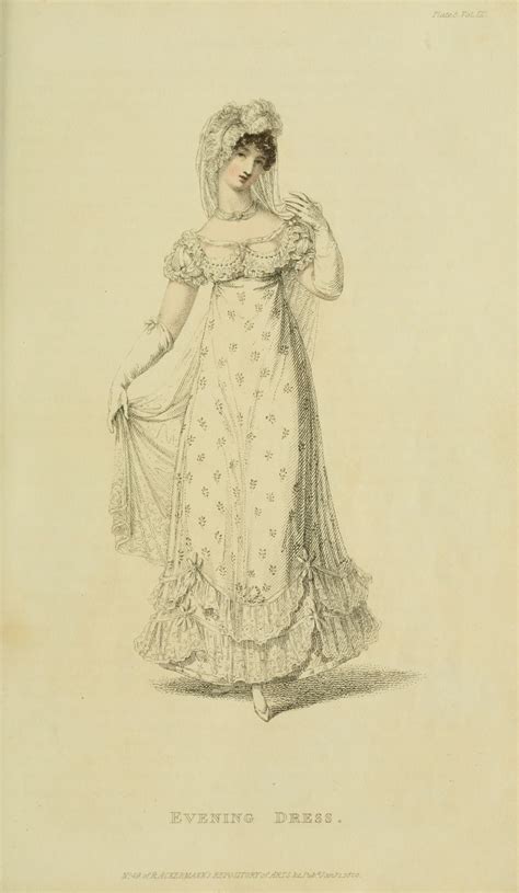 My Fanciful Muse Regency Era Fashions Ackermann S Repository 1820 Regency Era Fashion