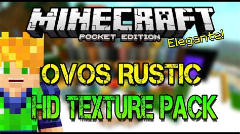 Ovos Rustic Redemption Hd Texture Pack Minecraft Pe 0110 Youtube