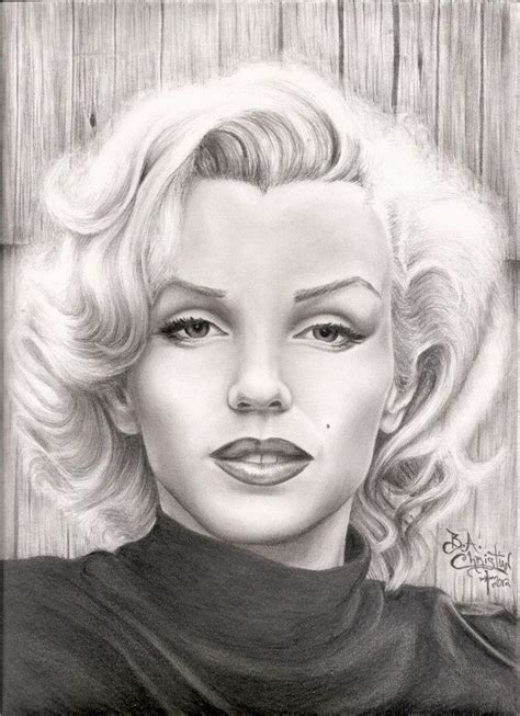 Dibujos A Lápiz De Marilyn Monroe