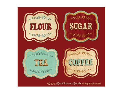 This Designer Cooks Free Printable Canister Labels French Style