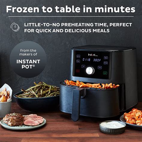 Buy Instant Vortex 6 Quart Air Fryer Oven 4 In 1 Functions From The