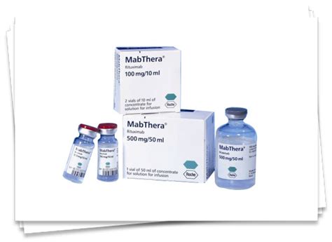 Infections, low white blood cell count (neutropenia), nausea, constipation, cough, fatigue, hair loss, anemia, low platelet count (thrombocytopenia), fever, vomiting, and ; Mabthera, 10ml vial, 50ml, 100 mg, 500mg, Inj-Rituximab ...