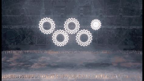 Olympic Rings Lighting Fail During Opening Ceremony Rific