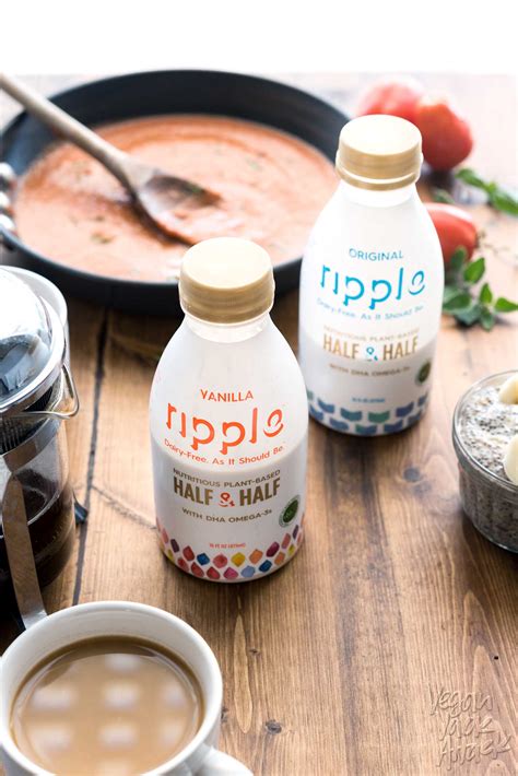 Ripple is an up and coming dairy alternative company that has an entire line of vegan greek yogurts! Product Review: Ripple Half & Half - Vegan Yack Attack