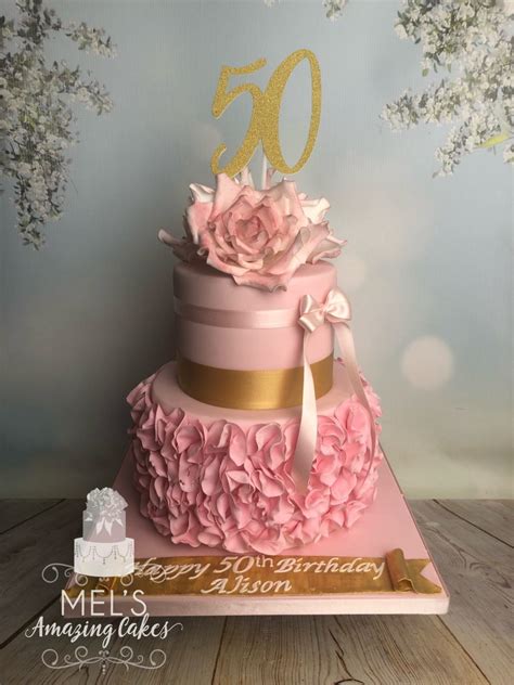 50th Birthday Cakes For Her Bitrhday Gallery