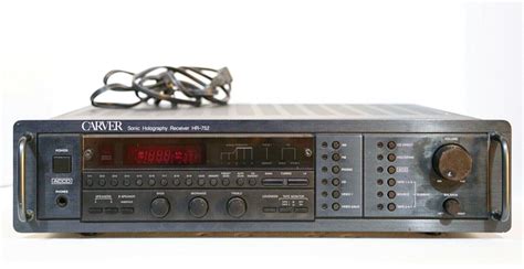 This particular unit has left and right output ports, suggesting that it outputs stereo audio. Bob Carver의 리시버들 - 빈티지 오디오 콘텐츠와 판매, 오디오퍼브