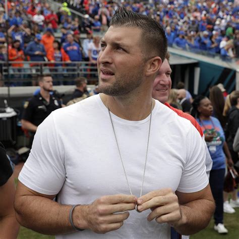 Urban Meyer Tim Tebow Looked 18 At Workout According To Jags Coaches