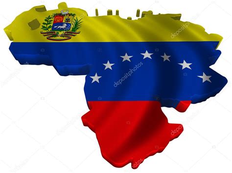 Flag And Map Of Venezuela — Stock Photo © Savup 5247394