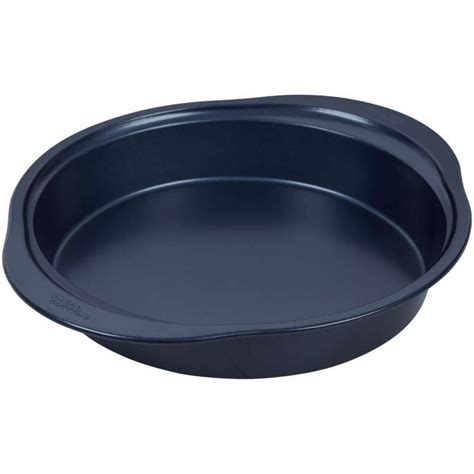 The most common square and rectangular cake pan sizes are 8. Diamond-Infused Non-Stick Navy Blue Round Baking Pan, 9 ...