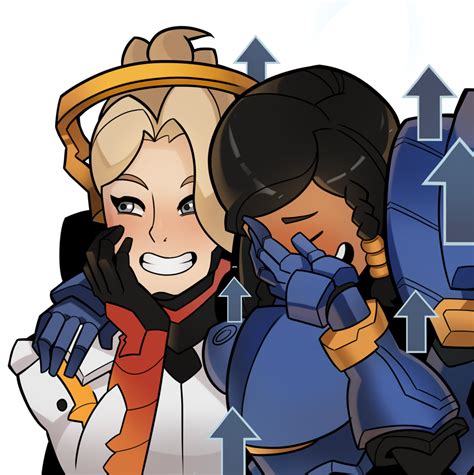 Two Heroes Laughing Overwatch Know Your Meme