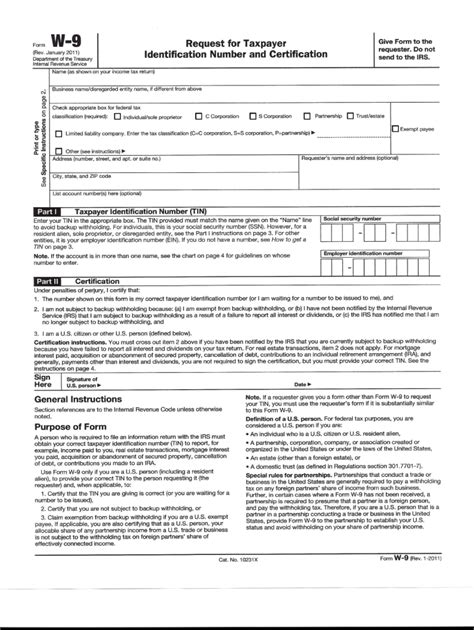 2021 W 9 Form Printable Free Irs Calendar Template Printable