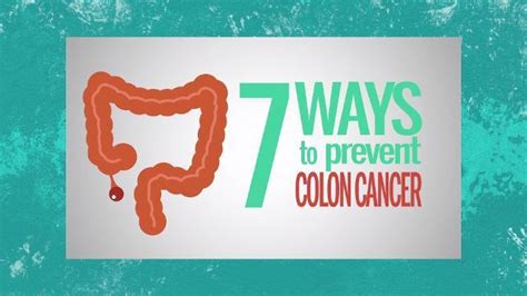 7 Ways To Prevent Colon Cancer