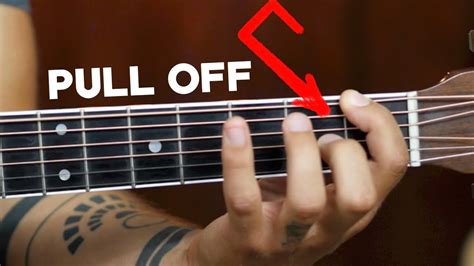 3 Secrets Of Great Acoustic Guitar Pull Offs Youtube