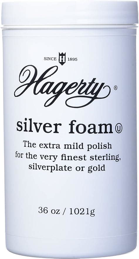 Hagerty 11360 Foam Mild Silver Polish 36 Oz White Amazonca Health