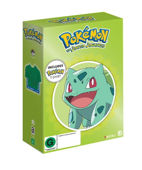 Pokemon Johto Journeys Collectors Edition Dvd Buy Now At