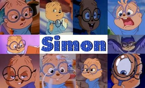 Simon Collage Chipmunks Alvin And The Chipmunks Old Cartoon Characters