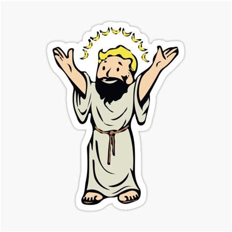 Fallout 4 Perks Vault Boy Lifegiver Sticker For Sale By Fallout Lores