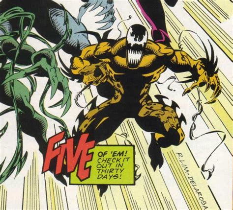 Every Venom Symbiote From Marvel Comics Ranked By How 90s Xtreme They