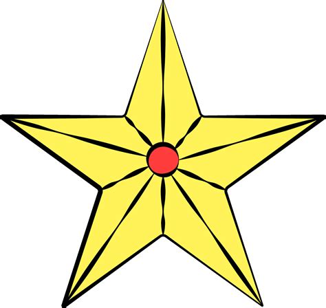 Isolated Yellow Star Icon In Flat Style Vector Art At Vecteezy