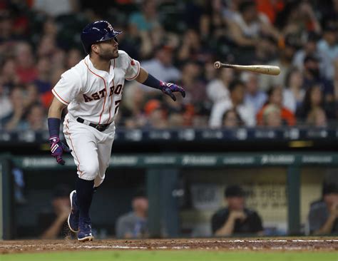 With Five Weeks To Go Astros Jose Altuve Looks Like The Al Mvp Front