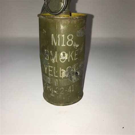 World War Ii Us Mk 18 Smoke Grenade The War Store And More