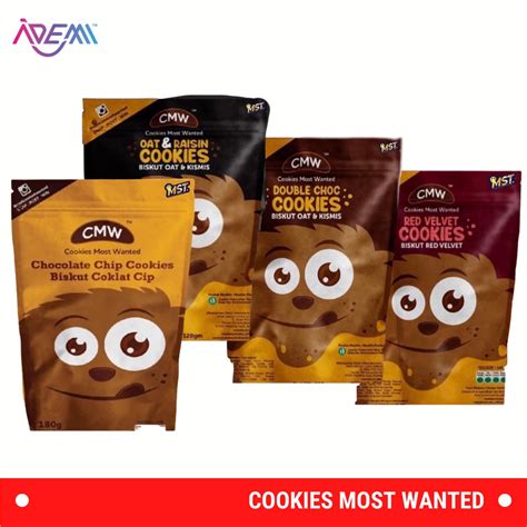 Biskut coklat chip cookies mudah ala famous amos. COOKIES MOST WANTED CHIMEW COOKIES VIRAL | BISKUT COKLAT ...