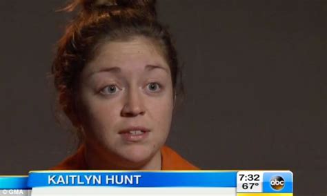 kaitlyn hunt lesbian cheerleader 19 charged over sex with female schoolmate 14 stands by