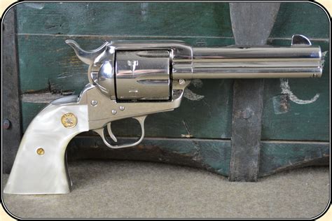 44 Spec Nickel 3rd Generation Colt Single Action Army