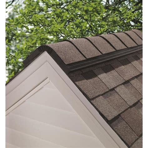 Owens Corning Ventsure 15 In X 48 In Black Plastic Stick Roof Ridge