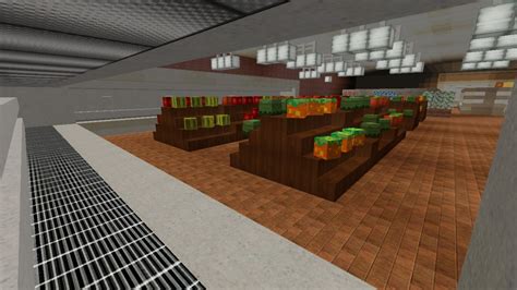 Grocery Store Interior Ecs Minecraft Map
