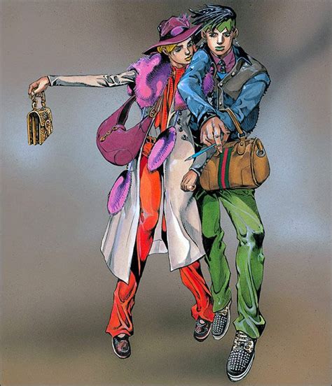 Gucci Collaborates With Hirohiko Araki ジョジョ カルチャー イラスト